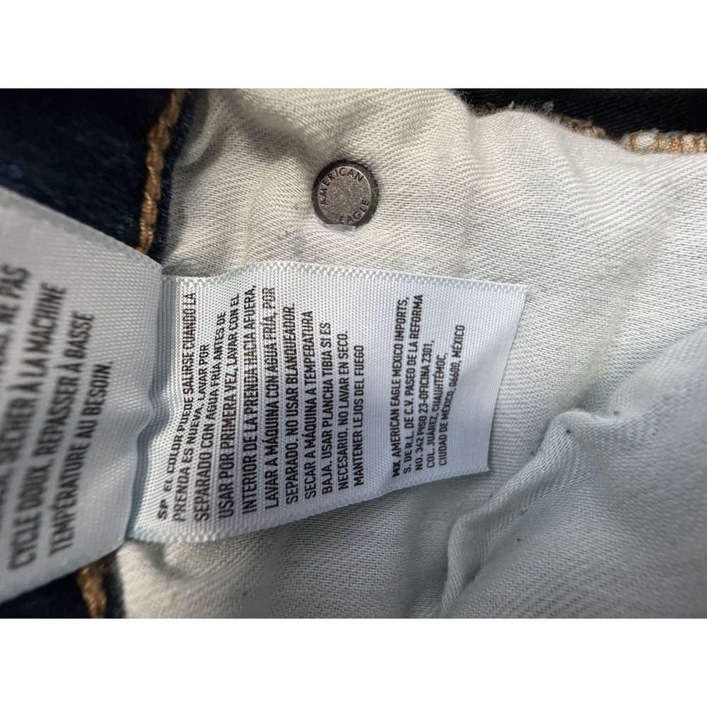 American Eagle Mens Jeans Flex Slim Destroyed 38x32 - Picture 11 of 16